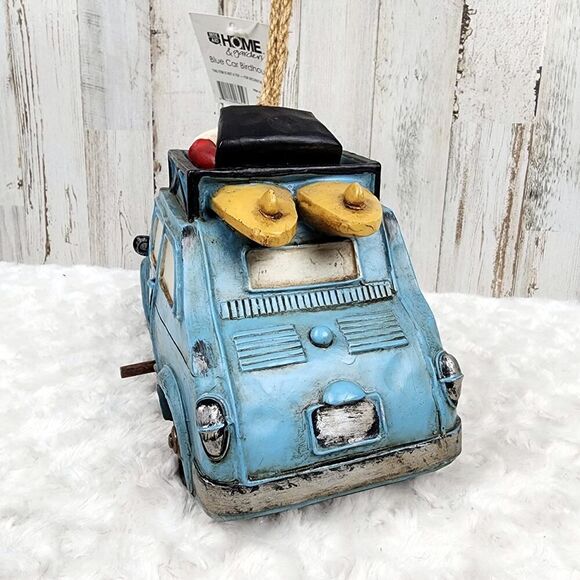 Surfer Car Blue Birdhouse - Picture 5 of 7